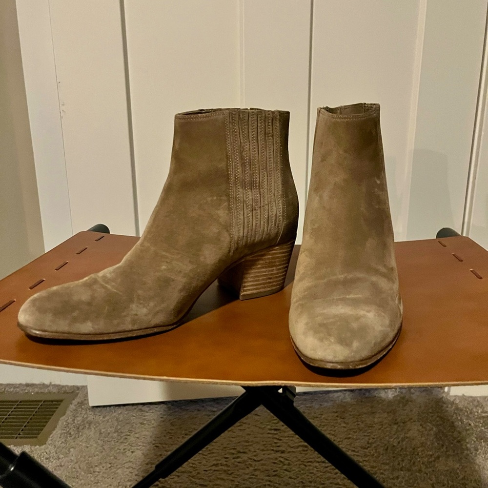 Vince Taupe Booties